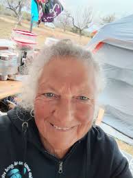 Introduction of a great grandma who loves yard sales and free stuff