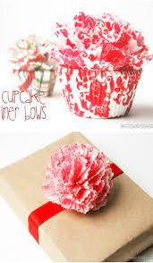 Cupcake Liner Bows Christmas Diy Tutorials Christmas Bows Diy Diy Cupcakes