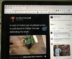 Fact Check Rioters In Dallas Did Not Kill Man Defending Businesses