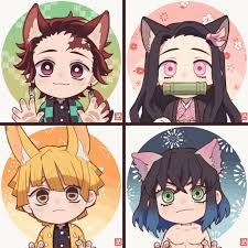 Kimetsu No Yaiba Animation Anime Chibi Anime Demon Kawaii Anime