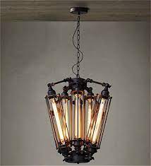 Our modern industrial chandeliers are a best seller and they go fast. Susuo Lighting Black Industrial Loft Steampunk Steel Ceil Https Www Amazon Com Dp B0748g3hk2 Ref Ceiling Lights Retro Pendant Lights Industrial Chandelier