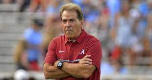 Alabama Coach Nick Saban Seems To Be Looking Forward To Playing His Alma Mater In Kent State This Week Nick Saban Football Coach Sports Headlines