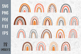 Download Boho Rainbow Svg Boho Svg Bundle Modern Rainbow Boho Clipart 902193 Cut Files Design Bundles