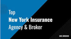 Top 10: New York Insurance Agency & Broker — Jake Jorgovan