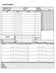 The scorecard is also known as the book. 8 Printable Score Sheet Cricket Forms And Templates Fillable Samples In Pdf Word To Download Pdffiller