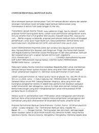 Contoh proposal pengajuan dana csr bank bjb. 27 Contoh Proposal Pengajuan Dana Csr Info Dana Tunai