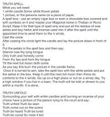 Truth Spells Truth Spell Spelling Spell Book