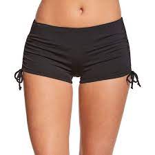 Beach House Paloma Beach Swim Short 17 340 Huf Liked On Polyvore Featuring Swimwear Black Tall Full Coverage Swimwear Swimwear High Waisted Tall Swimwear