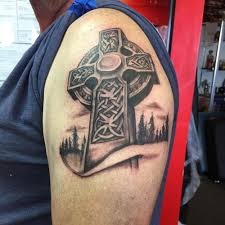 Patrick—complete with clover—the impression of the stained glass windows that adorn and illuminate catholic churches. 30 Best Cross Tattoos For Guys 2021 Men S Style
