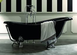 Um den relevanten eigenarten der. Badewanne Retro Freistehend Schwarz Nostalgie Pur Im Klassikbad