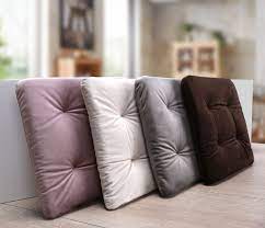 Alle sind weich und warm, angenehm und bequem und für jeden stuhl gibt es das passende kissen. Stuhlkissen Samt Tulus 42x42x5 Cm Sitzkissen Kissen Polster Sitzauflage Farbe Wahlbar Beautex Home For Living