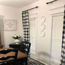 Check spelling or type a new query. Plaid Buffalo Check Curtains Black And White Curtain Panels Country Rustic Decor Ebay
