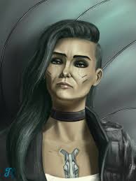 Alex Xenakis Cyberpunk 2077: Phantom Liberty Portraits series 10  #cyberpunk2077#cyberpunk #art #digitalart #artists