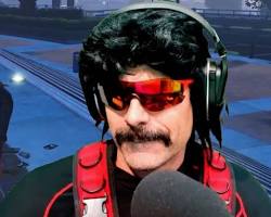 Gambar Dr DisRespect GTA streamer