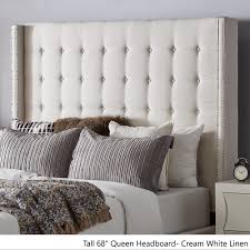 Read customer reviews, discover product details and more. Marion Nailhead Wingback Tufted Tall Headboards By Inspire Q Bold On Sale Overstock 19511384