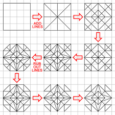 My father taught me this pattern when i was only eight, and i still love it and my dad too. Easy How To Draw Geometric Patterns Step By Step Novocom Top