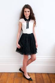 платья на выпускной 4 класс 10 11 лет купить Monochrome Lace Formal Dress David Charles Childrens Moda Para Ninas Vestidos Para Ninas Ropa Para Ninas