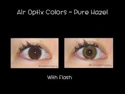 Air Optix Colors On Dark Eyes Pure Hazel Air Optix Pure Products Dark Eyes