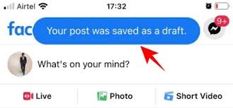 Access facebook draft, scheduled posts from web browser open safari or other web browser app on your iphone. How To Find Drafts On Facebook App