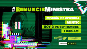 Revuelo se armó este vienes en el salón elíptico, donde tiene lugar el debate de moción de censura contra la ministra de las tic, . G 3zoxfoc Clbm