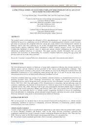Nach jobs in kota kinabalu suchen. Pdf A Structural Model Of Consumer Complaint Behaviour Of Young Adults In Telecommunication Industry