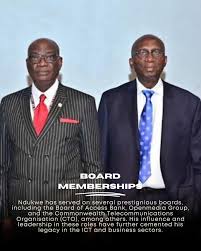 Join us as we celebrate a business visionary and proud Igbo leader who has  contributed significantly to the south Eastern region; Sir Ernest Ndukwe.  We wish him a happy birthday and many