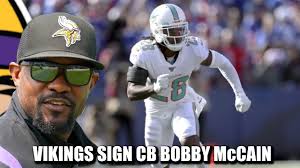 BREAKING: Minnesota Vikings Sign CB/S Bobby McCain, Waive K John Parker Romo