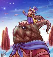 Alpine Skyline Scenery A Hat In Time By Thaumana A Hat In Time Hat In Time A Hat In Time Art