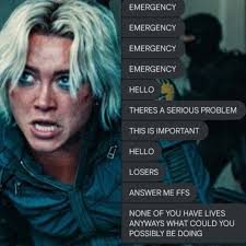 This feels more like an Alexei move to me 😂 except the last 3 messages,  those are pure Yelena hahahaha