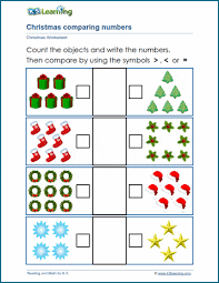 christmas math k5 learning