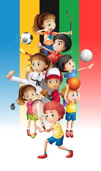 Vectores de Niños en olimpiadas, imágenes vectoriales | DepositPhotos