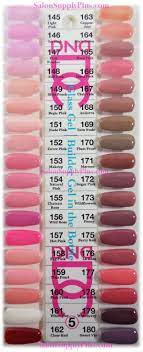Dnd Dc Builder Gel Complete Set Of All 36 Color Free Color Chart Pink Gel Nails Gel Nail Polish Colors Builder Gel Nails