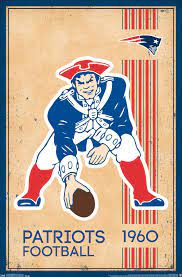 Maybe you would like to learn more about one of these? Amazon Com Trends International New England Patriots Retro Logo Wall Poster 22 375 X 34 Home Kitchen