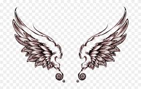 It is a statement piece and above all else, it is just undeniably and ethereally stunning. Wings Tattoos Clipart Transparent Background Angel Wings Tattoo Design Png Download 5283577 Pinclipart