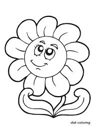 Flowers wallpapers hd sort wallpapers by: Free Download Didi Coloring Page Printable Smiling Flower Coloring Page For Kids 638x825 For Your Desktop Mobile Tablet Explore 47 Large Print Black Flowers Wallpaper Black Wallpaper With Flowers