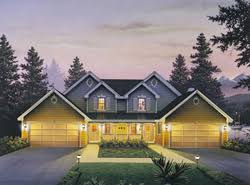 Family house plans are full of practical, flexible, and convenient home features. Multi Family House Plans House Plans And More