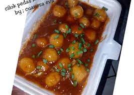 Resep Cilok Pedas Kuah Kental Oleh Cuanesa Eva Puspita