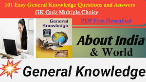 The syllabus, sample or model question paper of national eligibility test (net) / state eligibility test (set) / state level eligibility test (slet) examination of university grants commission (ugc) conducted by national testing. 101 Easy General Knowledge Questions And Answers Pdf Mcq