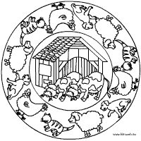 Hunde Und Katzen Mandalas Im Kidsweb De