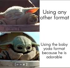 But, yoda is making waves on the internet right now. Baby Yoda On Instagram Will This Be A New Meme Format Mandalorianmerch Themandalorian Babyyoda Babyyodamemes Lit Lustige Baby Meme Babywitze Humor Meme