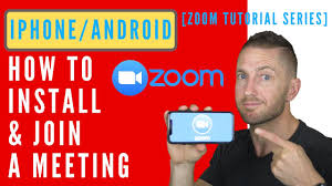 How to install zoom on iphone. How To Setup And Use Zoom On Phone Iphone Android 2020 Download Install Guide Youtube