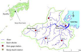 The shinano is japan's longest river. Location Of The Banjo River Basin On Kyushu Island In Southwest Japan Download Scientific Diagram
