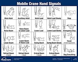 63 Proper Crane Hand Signal Chart Free