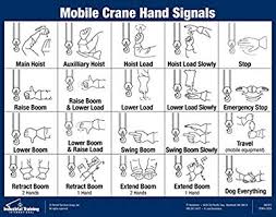 63 proper crane hand signal chart free