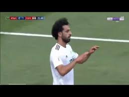 اهداف مصر والسعودية 2 1 هدف قاتل في اخر دقيقة كاس العالم روسيا 2018 Youtube