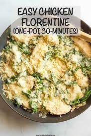 Easy Chicken Florentine Video Family Food On The Table