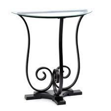 Half round shaped high glossy painted hallway console accent tables item# hm166200 brand material solid wood+mdf size 31 x 12 x 32 (78.7x30.5x81.2cm) feature. Half Round Entry Table Ideas On Foter