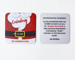 Einladung Bierdeckel Zur Weihnachtsfeier Weihnachten Etsy Christmas Party Invitations Party Invitations Christmas Gifts