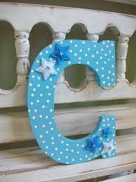 4.7 out of 5 stars. Baby Boy Letter Wall Decor Dippitydaisy Etsy Com Letter Wall Decor Painted Wood Letters Letter C Wall Decor