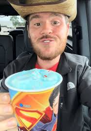 Marchand Eats Cookie Dough Blizzard